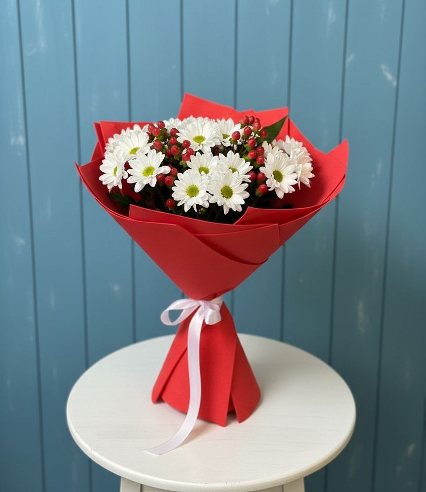 Букет цветов из: Хризантемы в Шатурторф