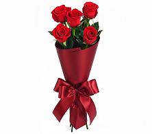 Букет 5 Красных роз Эдлесс Лав в Шатурторф