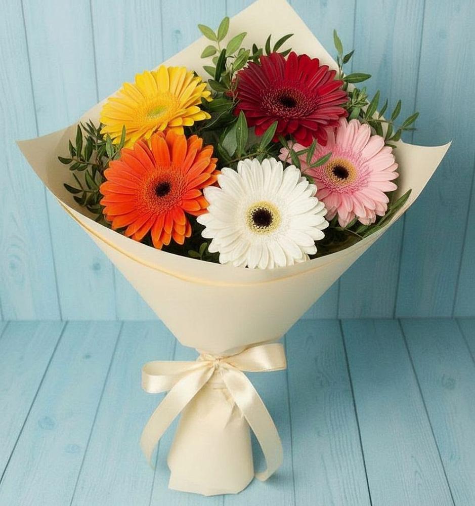 Букет цветов из: Герберы в Шатурторф