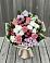 Букет цветов из: Альстромерии, Гвоздики, Розы и Хризантемы в Шатурторф