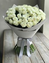 Букет 35 Белых роз в Шатурторф