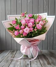 Букет Розовый кустик в Шатурторф