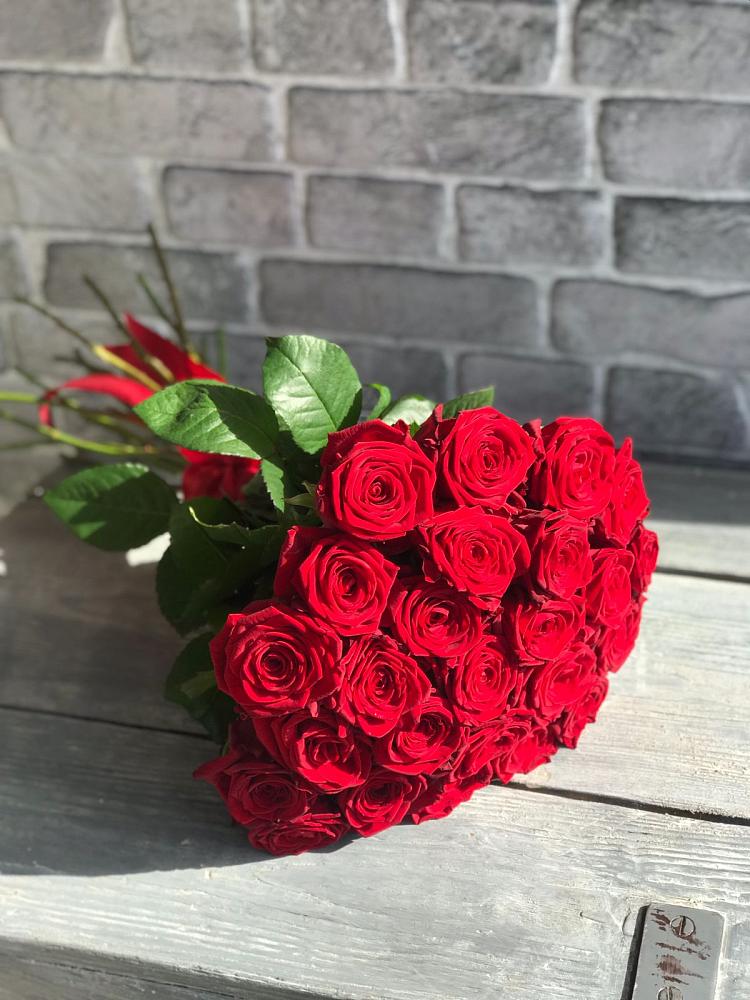 Букет Красные розы Фридом в Шатурторф