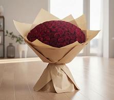 Букет 101 Красная роза в Шатурторф