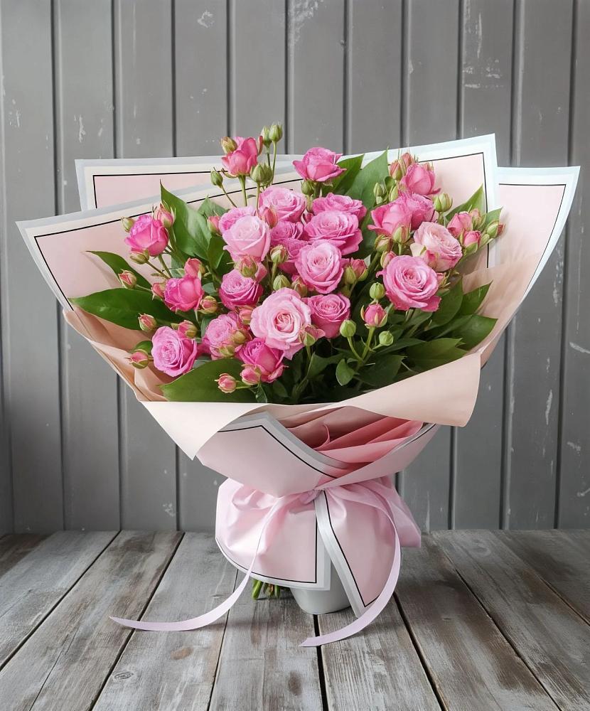 Букет Розовый кустик в Шатурторф