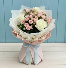 Букет цветов из:  Розы в Шатурторф