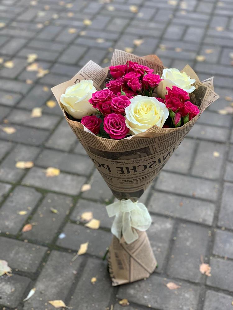 Букет цветов из: Розы в Шатурторф