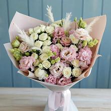 Букет цветов из:  Альстромерии и Розы в Шатурторф